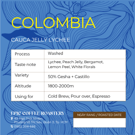 Colombia Cauca Jelly Lychee